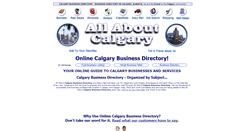 Desktop Screenshot of business.allaboutcalgary.com
